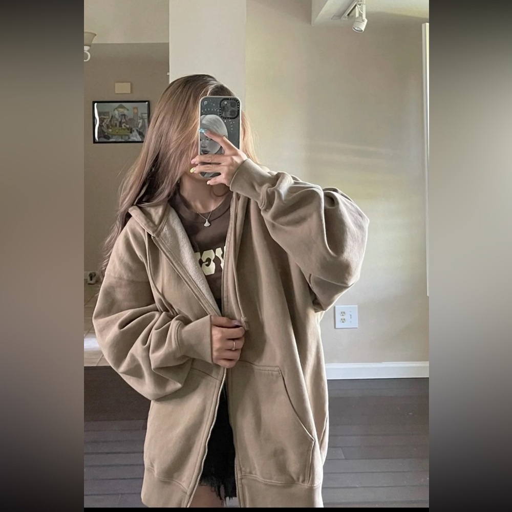 a brandy melville oversized hoodie